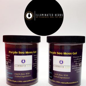 (2) Purple Sea Moss (Jamaican, Raw, Wild-crafted)